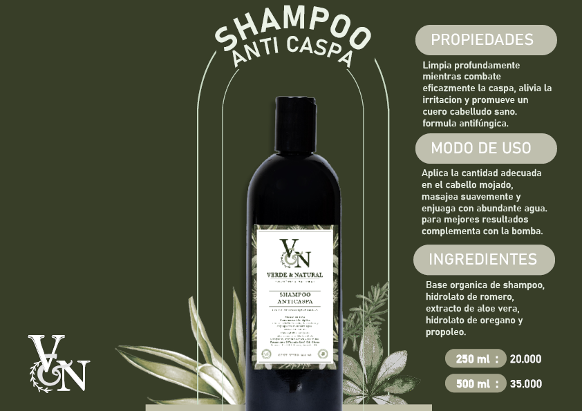 Shampoo Anticaspa - Imagen 2