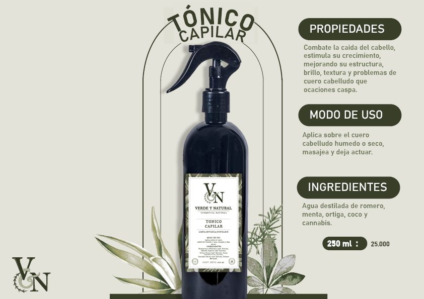 Tónico Capilar Estimulante - Imagen 2