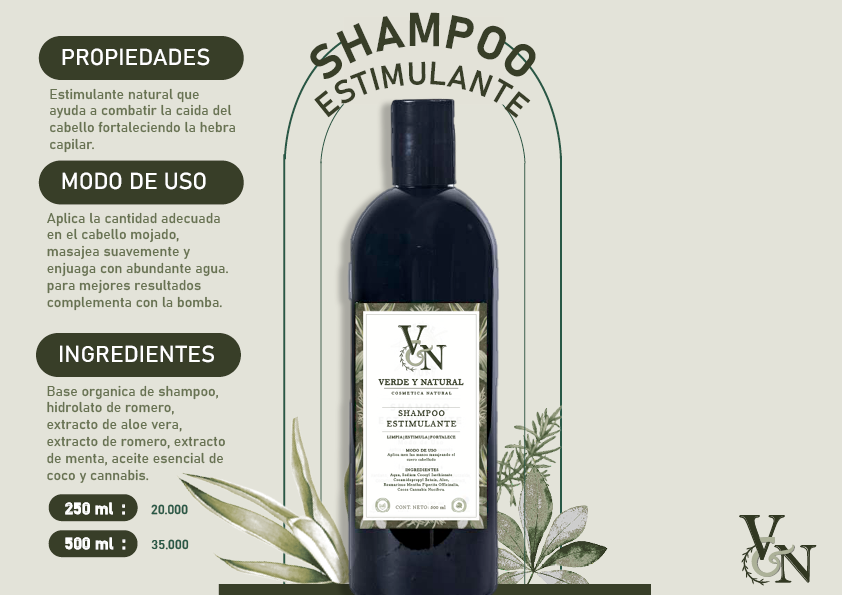 Shampoo Estimulante - Imagen 2